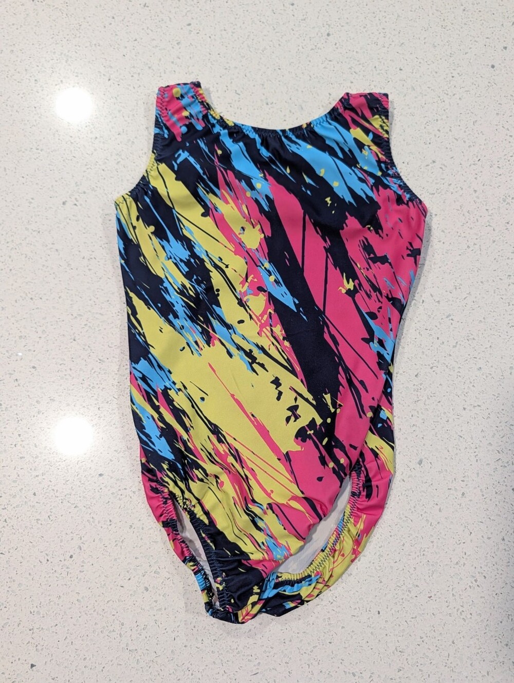 CUTE ULTRA SOFT Foxy Foxy's Gymnastics Dance CM Medium Neon RAINBOW Watercolor